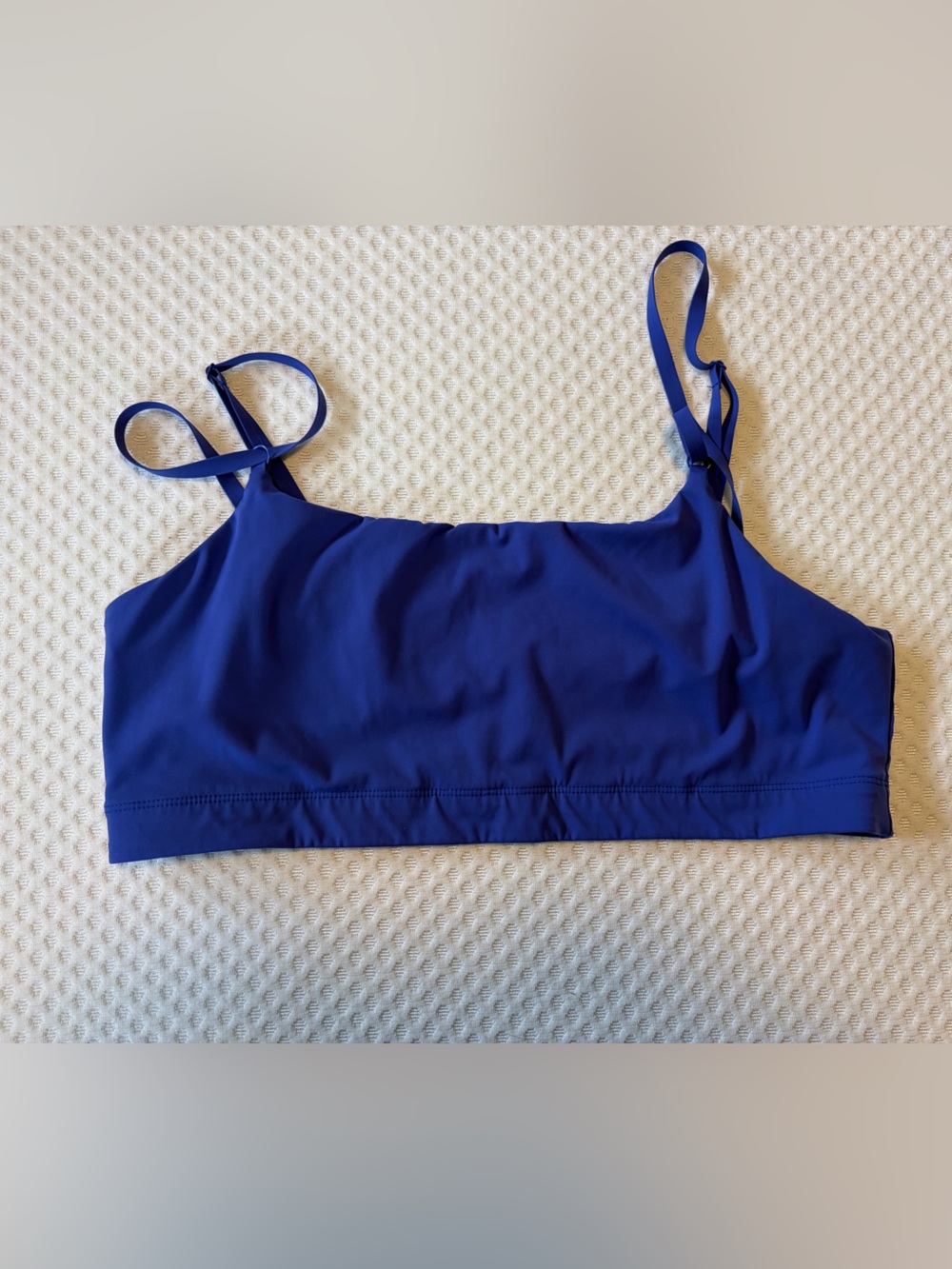 Outdoor Voices Royal Blue Strappy Sports Bra